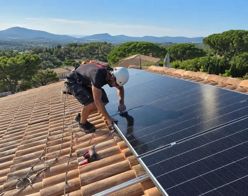 Installateur panneaux solaires Le Bourdet — pose photovoltaïque sur toiture